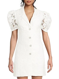 Taya Tailored Lace Minidress