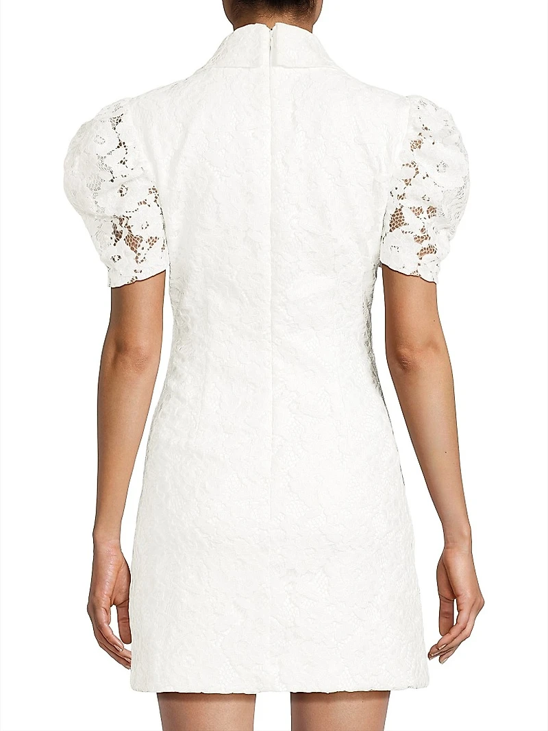 Taya Tailored Lace Minidress