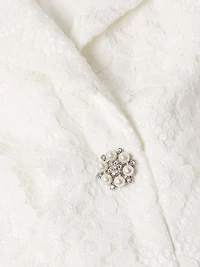 Taya Tailored Lace Minidress