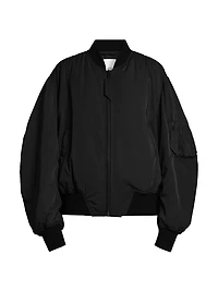 Oversized Bomber Jacket
