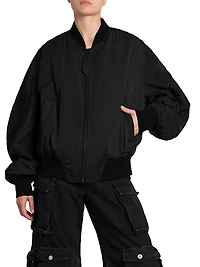 Oversized Bomber Jacket