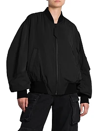 Oversized Bomber Jacket