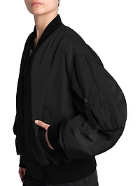 Oversized Bomber Jacket