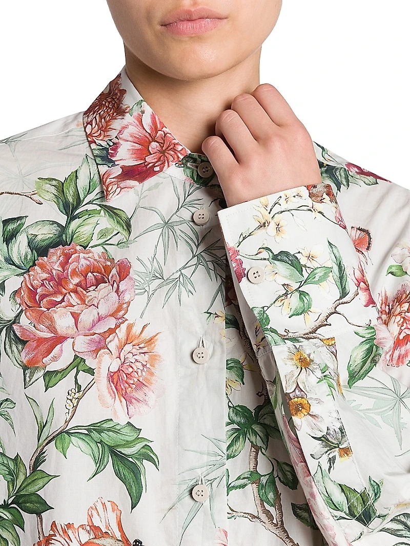 Floral Cotton Shirt