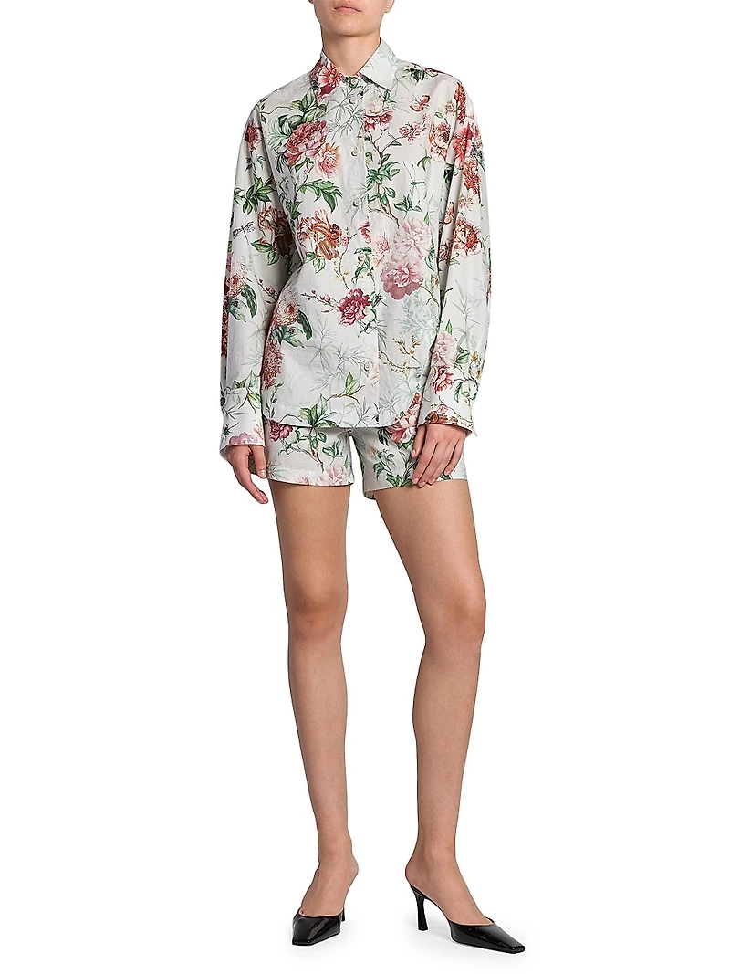 Floral Cotton Shirt
