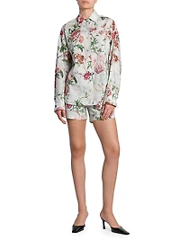 Floral Cotton Shirt