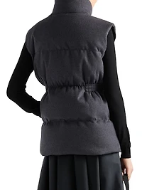 Flannel Down Vest