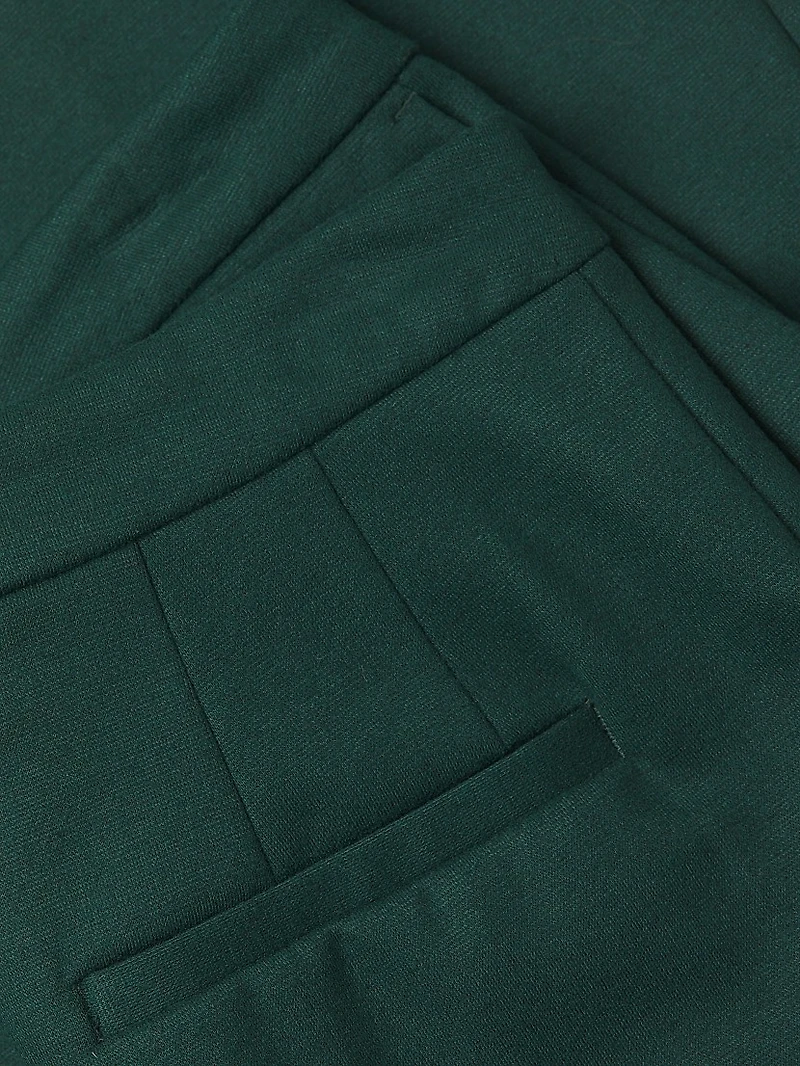 Double Jersey Flared Trousers