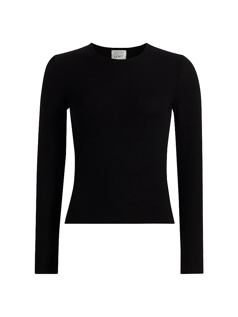 Lauren Slim-Fit Knit Long-Sleeve Top