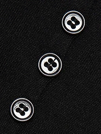 High Neck Button-Up Dress