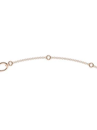 14K Rose Gold & -Diamond Station Necklace/0.70-2.10 TCW