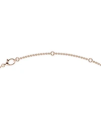 14K Rose Gold & -Diamond Station Necklace/0.70-2.10 TCW