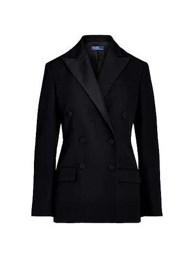 Wool Double-Breasted Blazer