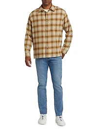 Plaid Cotton & Wool Shirt