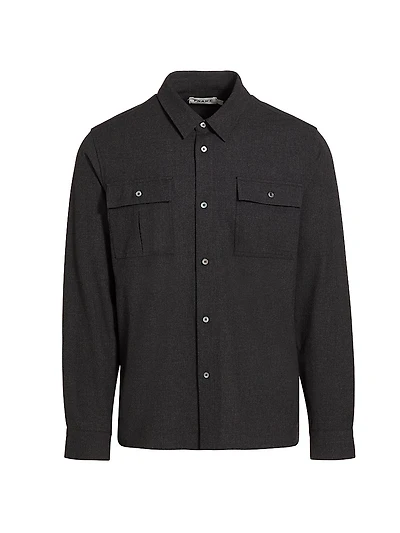 Double-Face Shirt Jacket