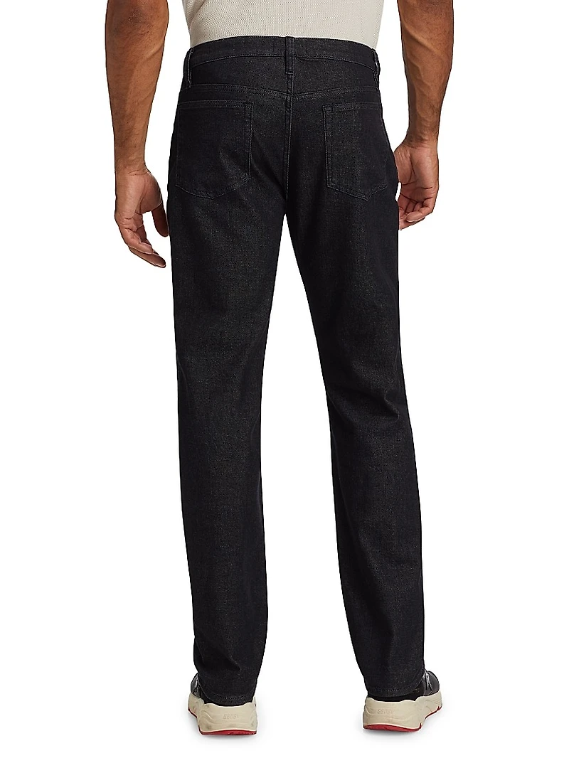 Modern Straight-Leg Jeans