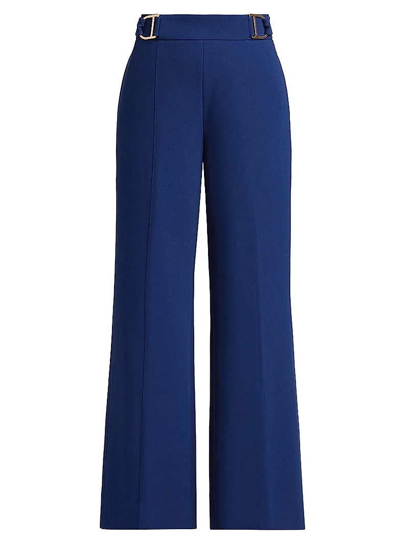 The Inez High-Rise Wide-Leg Pants