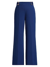 The Inez High-Rise Wide-Leg Pants