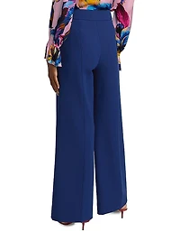 The Inez High-Rise Wide-Leg Pants