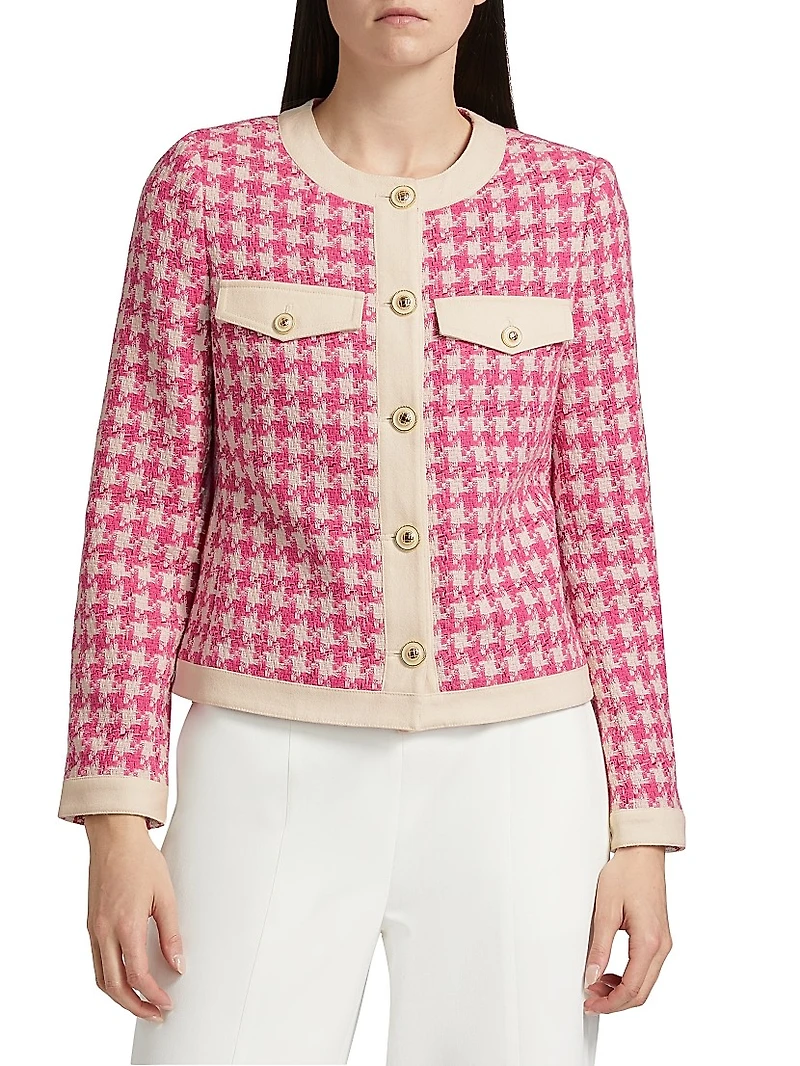 Farley Houndstooth Jacket