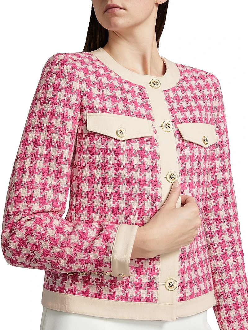 Farley Houndstooth Jacket