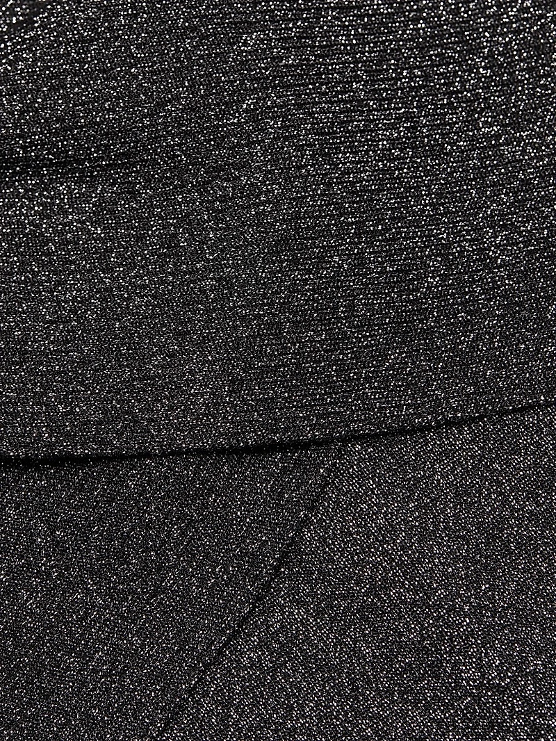 Rowan Metallic Off-the-Shoulder Sweaterdress