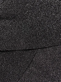 Rowan Metallic Off-the-Shoulder Sweaterdress