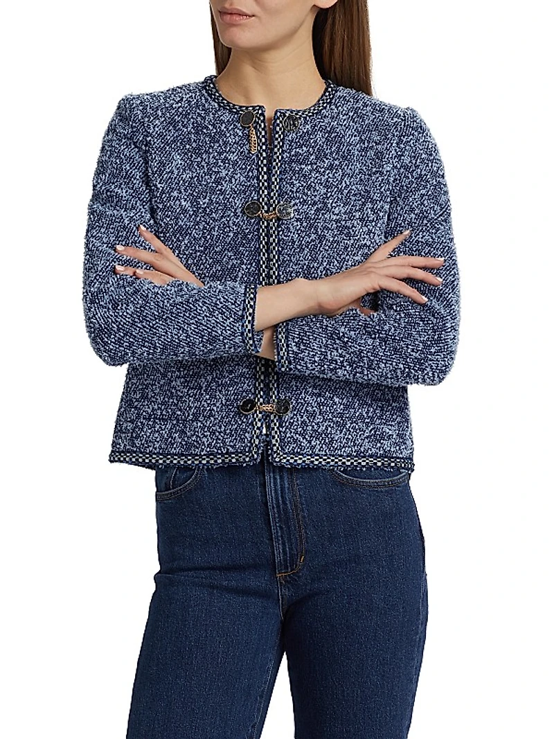 The Dionne Boucle Tweed Jacket