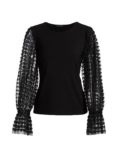 Robinne Mixed Media Top