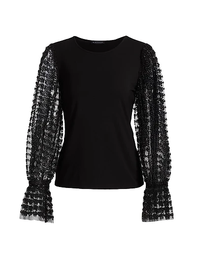 Robinne Mixed Media Top