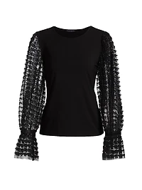 Robinne Mixed Media Top
