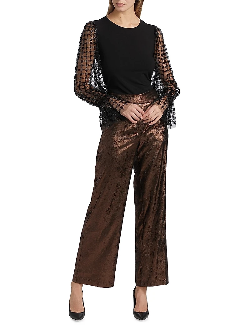 Robinne Mixed Media Top