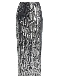 Bella Sequin Maxi Skirt