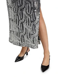 Bella Sequin Maxi Skirt