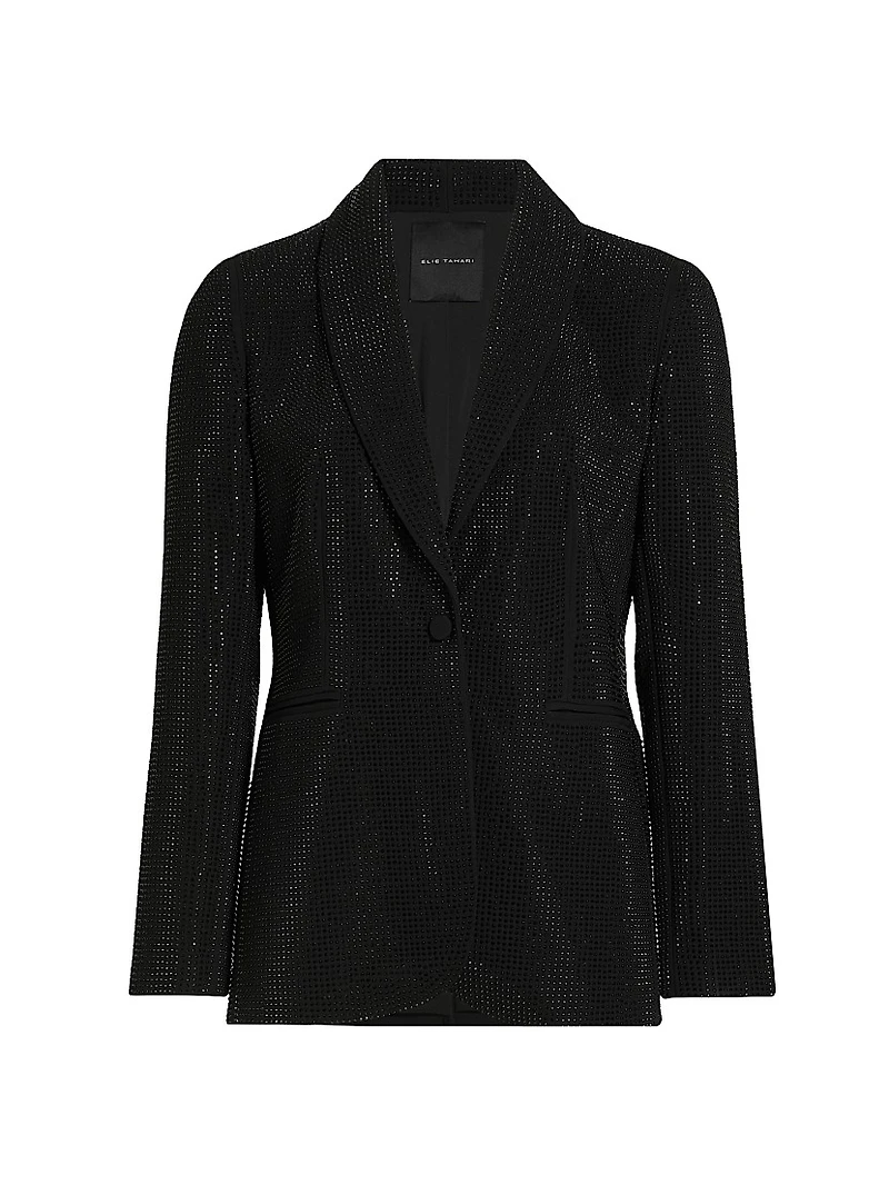Briella Rhinestone Blazer