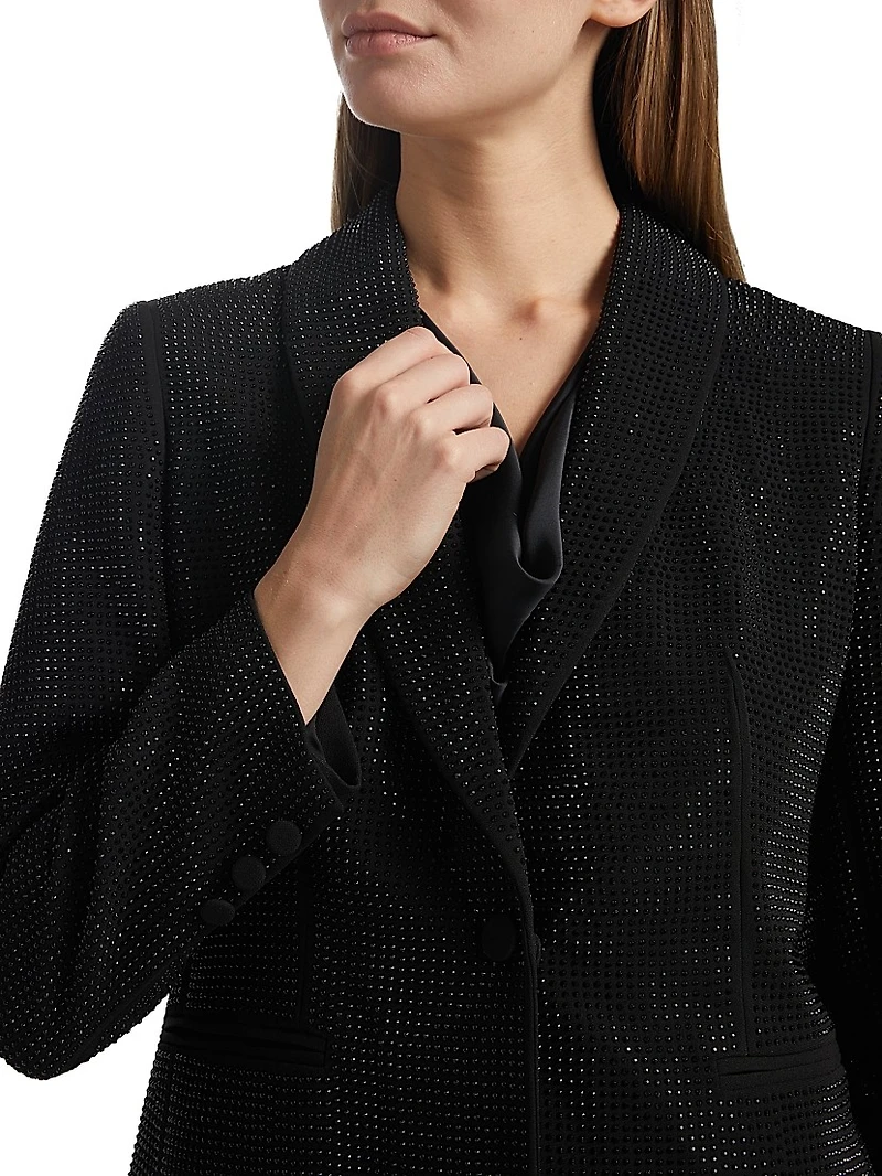 Briella Rhinestone Blazer