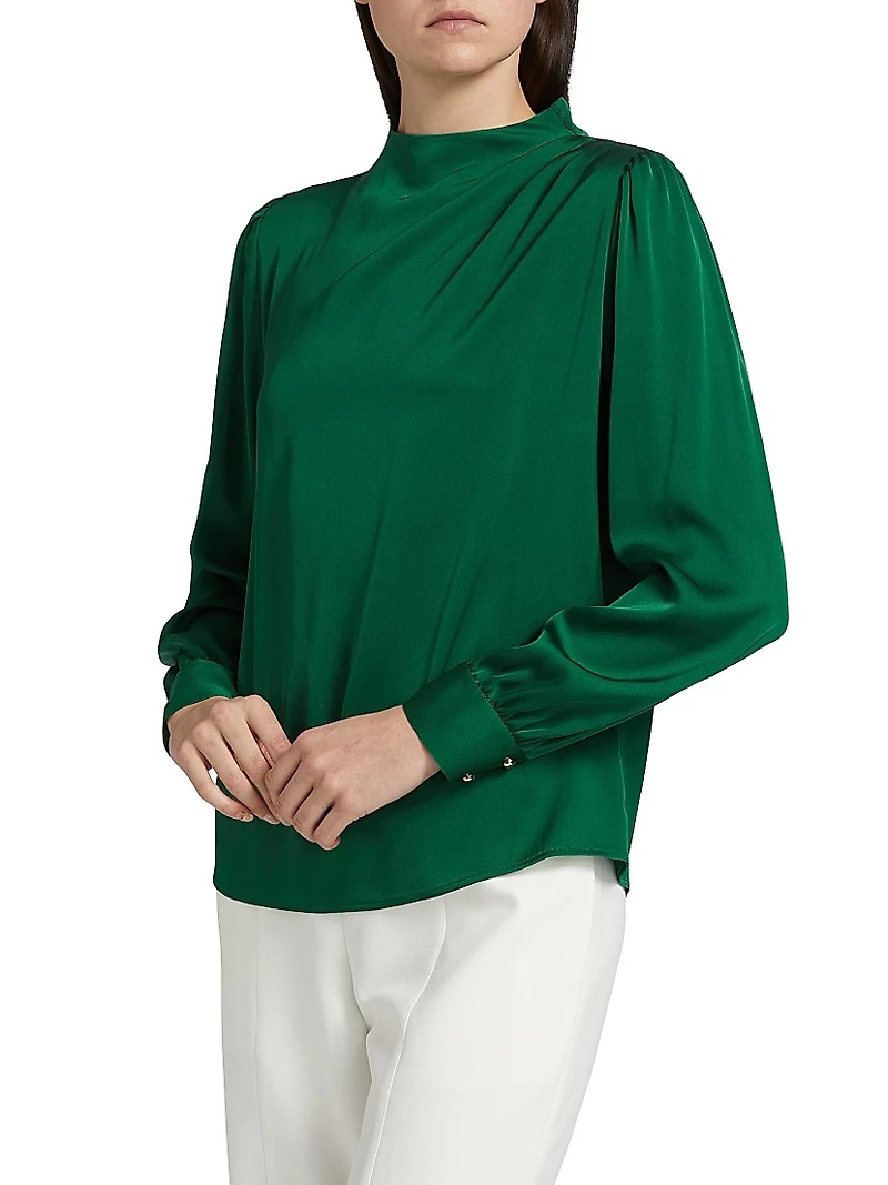 Tien Drape Blouse