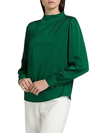 Tien Drape Blouse