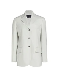 Archer Wool Twill Blazer
