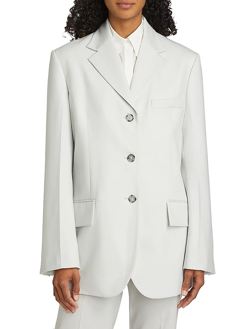 Archer Wool Twill Blazer