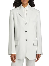 Archer Wool Twill Blazer