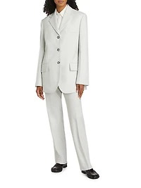 Archer Wool Twill Blazer