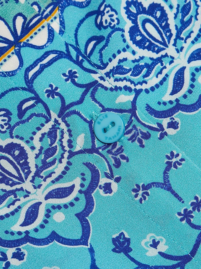 The Haven Isle of Capri Silk Printed Shirt