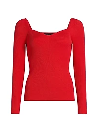 The Soraya Rib-Knit Sweater