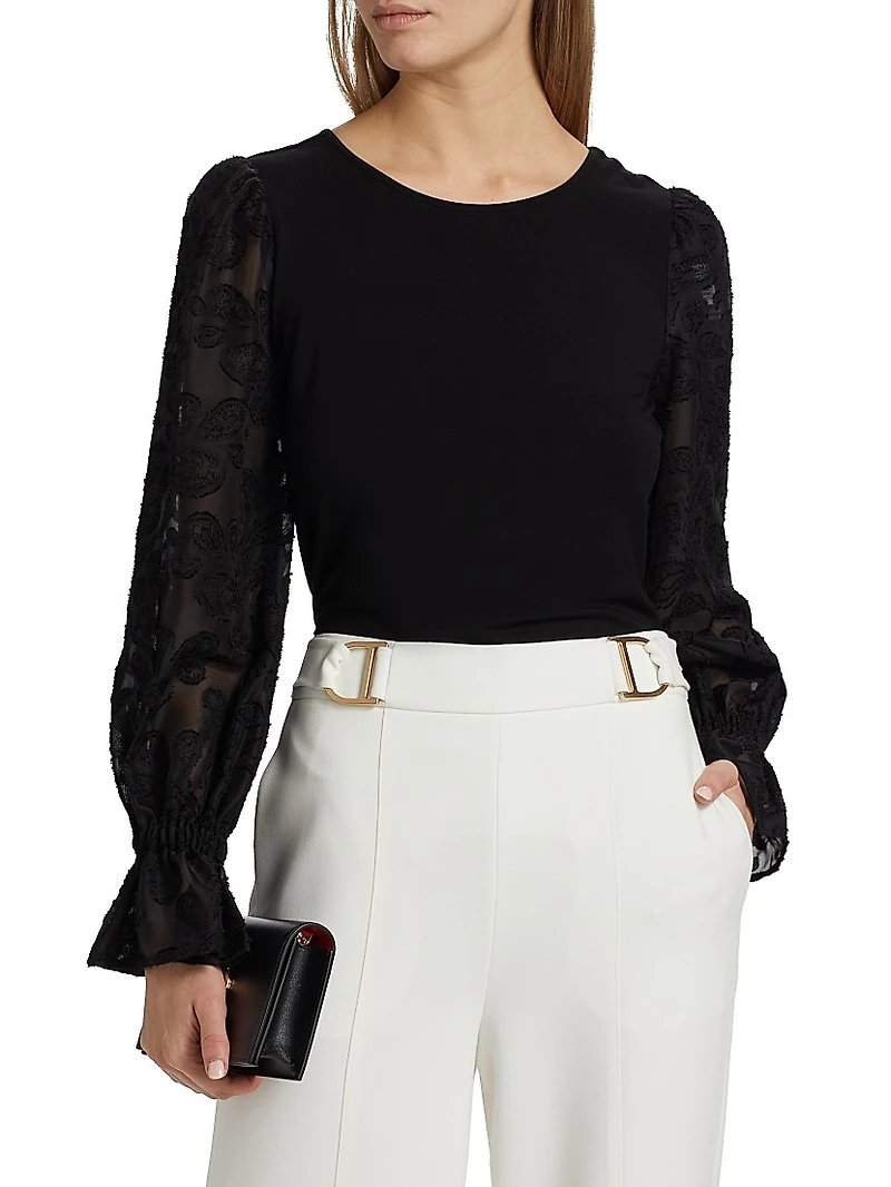 The Mavea Pleated Blouse