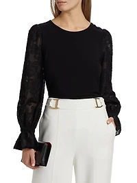 The Mavea Pleated Blouse