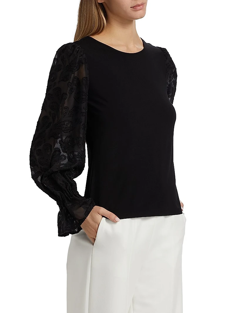 The Mavea Pleated Blouse