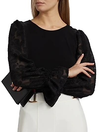 The Mavea Pleated Blouse