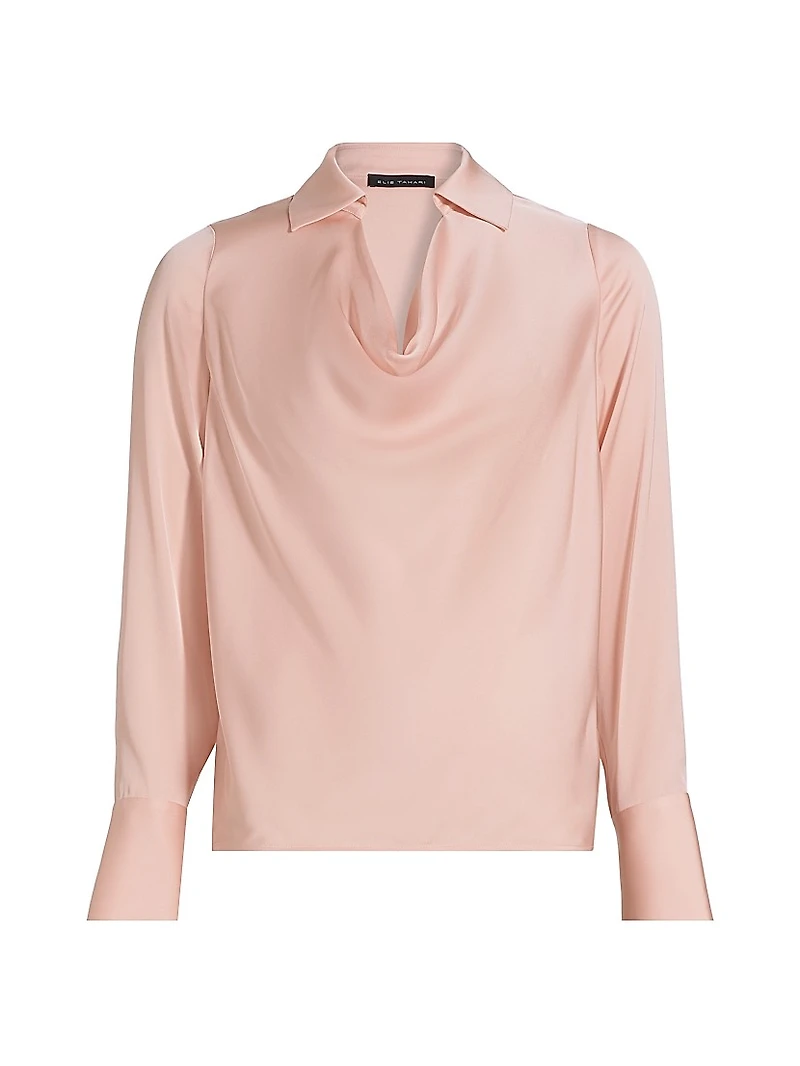 The Ciaran Draped Blouse