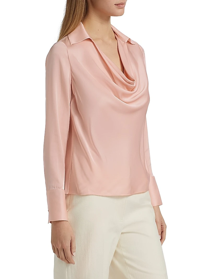 The Ciaran Draped Blouse